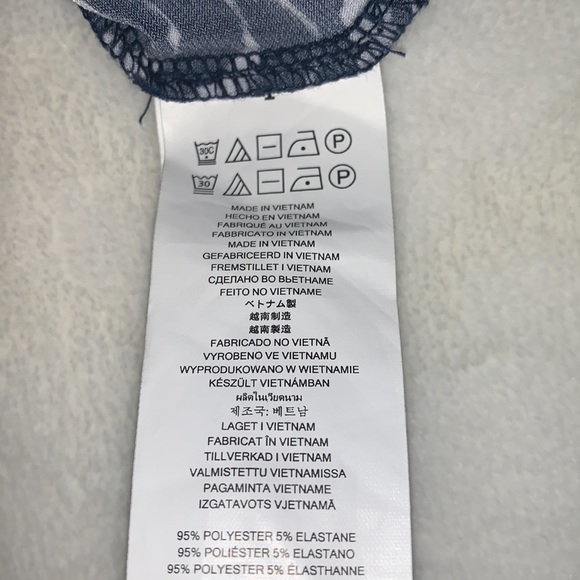 Michael Kors Navy/white zebra print Romper. - Picture 3 of 7